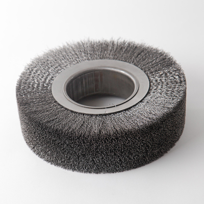 Deburring Steel Wire Roller Brush for sheet metal deburring