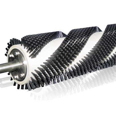 Production Line Cleaning Nylon Spiral Roller Brush