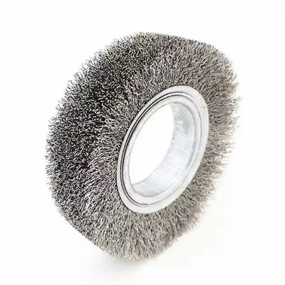 Steel Wire Wheel Brush for custom industrial brushing