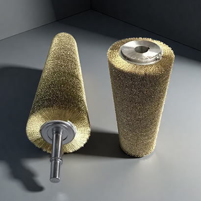 Wire Drawing Steel Roller Brush for metal surface preparation