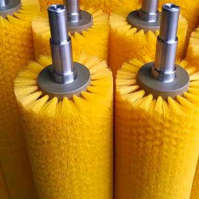 Nylon Industrial Roller Brush for production line cleaning