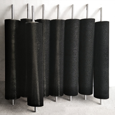 Nylon Magnetic Separator Roller Brush for production line cleaning