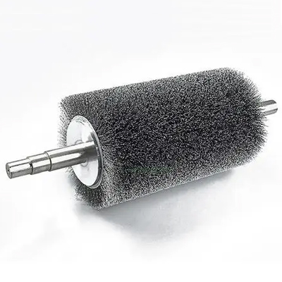 Steel Wire Industrial Roller Brush for metal surface preparation