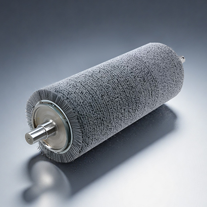 Steel Wire Industrial Roller Brush for metal surface preparation