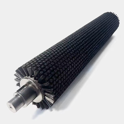 Multi-Material Paper Making Roller Brush for production line cleaning