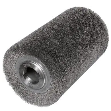 Steel Wire Industrial Roller Brush for metal surface preparation