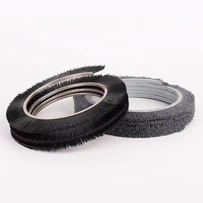 Steel Structure Spiral Coil Brush for spiral brush cleaning