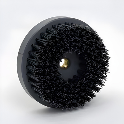 Plastic/Nylon/Wire Industrial Disc Brush for flat surface deburring