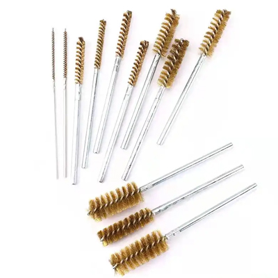 Twin Spiral Tube Brush for pipe and bore cleaning