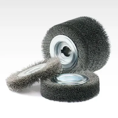 Steel Wire Wheel Brush for custom industrial brushing
