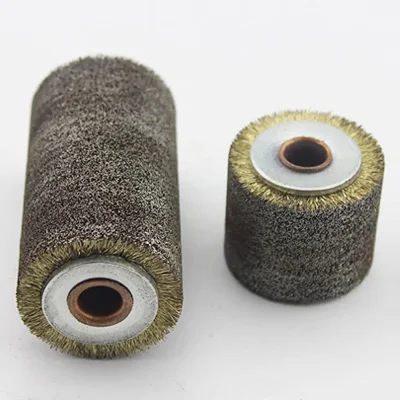 Steel Wire Industrial Roller Brush for metal surface preparation