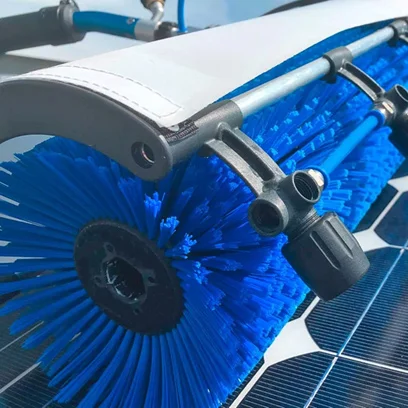 Multi-Filament Solar Panel Cleaning Roller Brush for solar panel cleaning