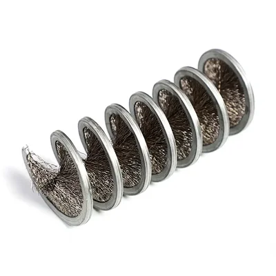 Internal External Coil Spring Brush for spiral brush cleaning