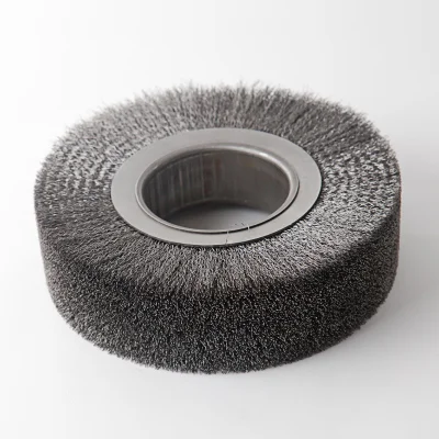 Deburring Steel Wire Roller Brush for sheet metal deburring
