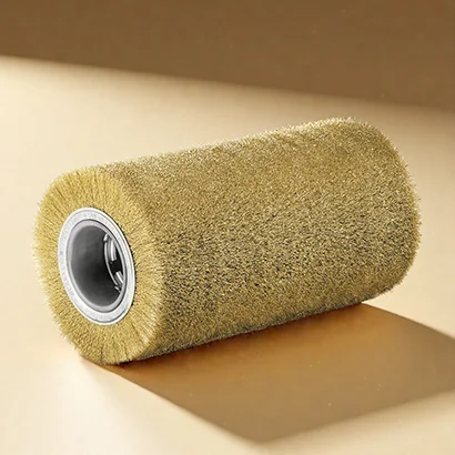 Deburring Steel Wire Roller Brush for sheet metal deburring