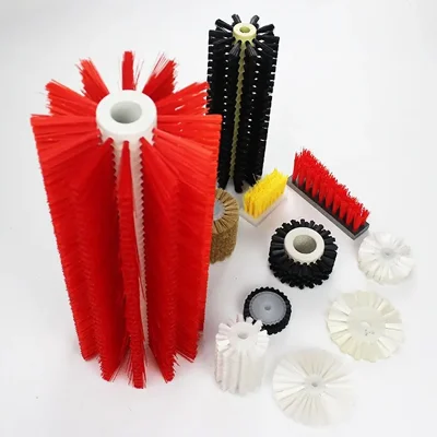 Nylon Industrial Roller Brush for production line cleaning