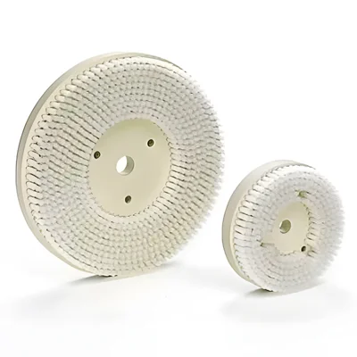Plastic/Nylon/Wire Industrial Disc Brush for flat surface deburring