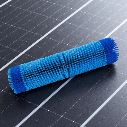 Nylon/PP Solar Panel Cleaning Roller Brush for solar panel cleaning