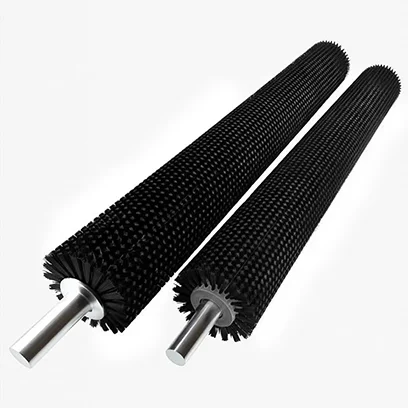 Custom Nylon Conveyor Roller Brush for conveyor cleaning