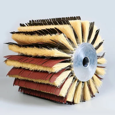 Sisal Abrasive Roller Brush for surface polishing