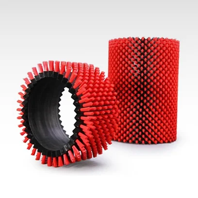 Nylon Industrial Roller Brush for production line cleaning