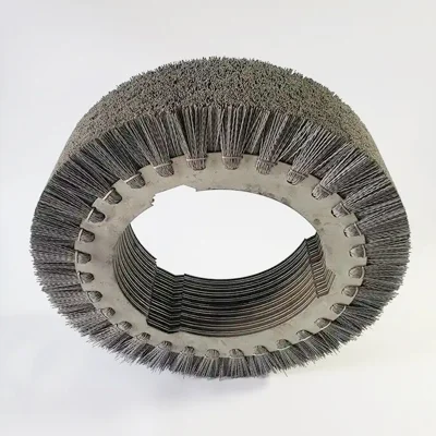 Industrial Ring Coil Brush for spiral brush cleaning