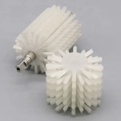 Multi-Filament Industrial Roller Brush for production line cleaning