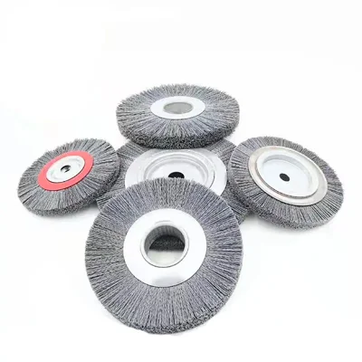 Steel Wire Wheel Brush for custom industrial brushing