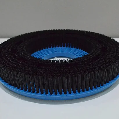 Plastic/Nylon/Wire Industrial Disc Brush for flat surface deburring
