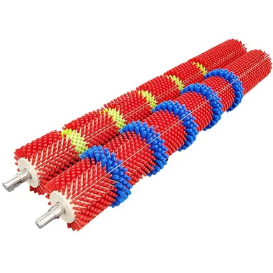 Nylon Industrial Roller Brush for production line cleaning