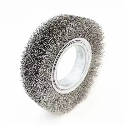 Steel Wire Wheel Brush for custom industrial brushing