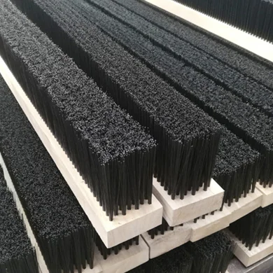 Industrial Board Strip Brush for machine table support and cleaning