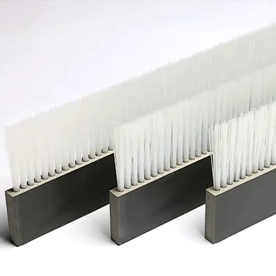 Industrial Board Strip Brush for machine table support and cleaning