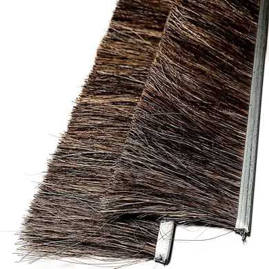 Flexible Horsehair Strip Brush for dust sealing