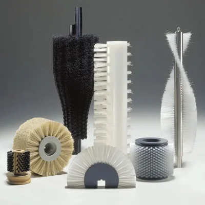 Custom Nylon Industrial Roller Brush for production line cleaning