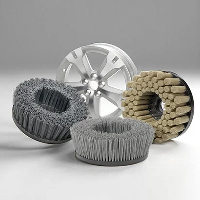 Abrasive Filament Deburring Disc Brush for sheet metal deburring