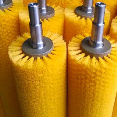 Nylon Industrial Roller Brush for production line cleaning
