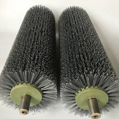 Nylon Industrial Roller Brush for production line cleaning