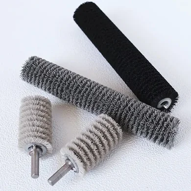 Coil Spring Industrial Brush for surface polishing