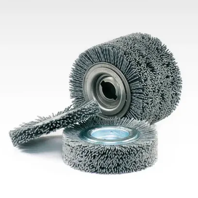 Silicon Carbide Abrasive Wheel Brush for metal surface preparation