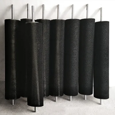Nylon Magnetic Separator Roller Brush for production line cleaning