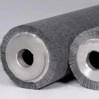 Steel Wire Industrial Roller Brush for metal surface preparation