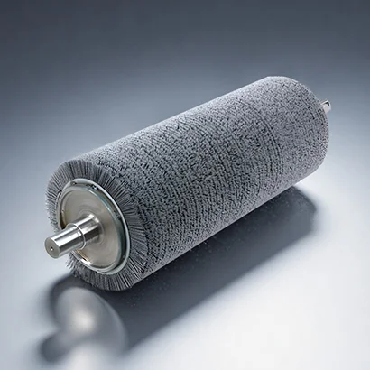 Steel Wire Industrial Roller Brush for metal surface preparation