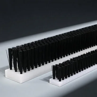 Industrial Board Strip Brush for machine table support and cleaning