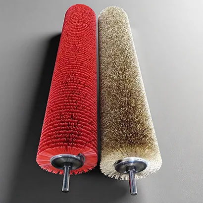 Wire Drawing Steel Roller Brush for metal surface preparation