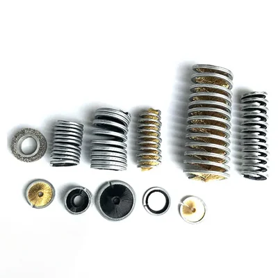Internal Spiral Coil Brush for spiral brush cleaning