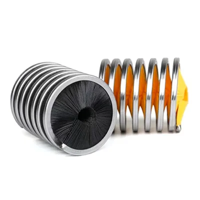 Internal Spiral Coil Brush for spiral brush cleaning