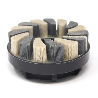Silicon Carbide Industrial Disc Brush for flat surface deburring