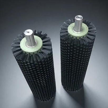 Nylon Industrial Roller Brush for production line cleaning