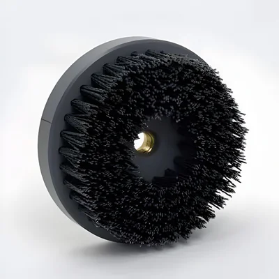 Plastic/Nylon/Wire Industrial Disc Brush for flat surface deburring